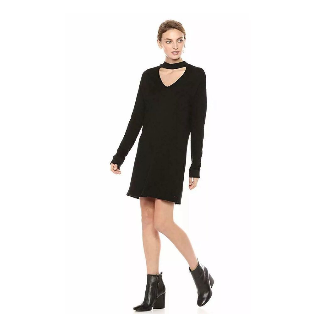 N:PHILANTHROPY Women's Chenoa Dress Black Cat Size X-Small